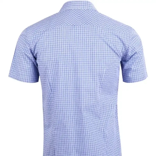 Picture of Winning Spirit, Mens Two Tone Gingham S/S Shirt